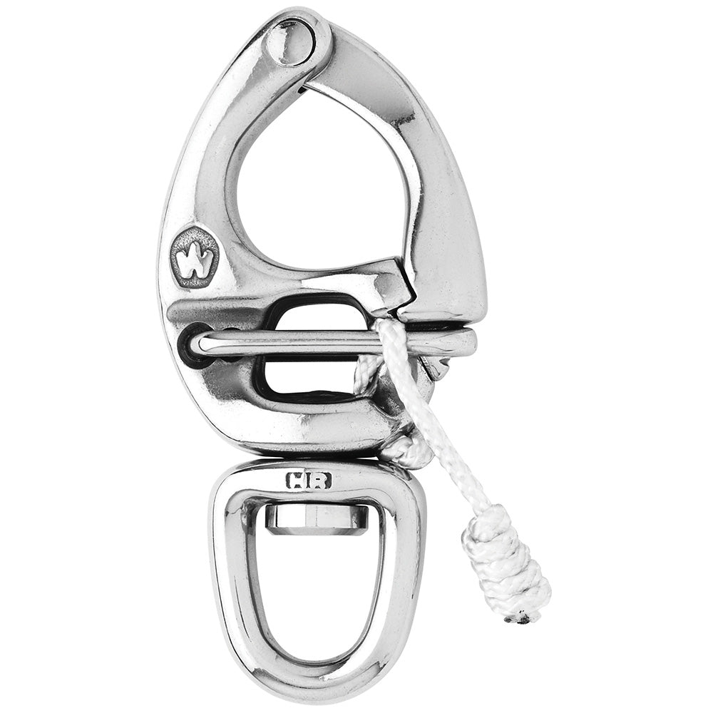 Wichard HR Quick Release Snap Shackle w/Swivel Eye - Length 2-3/4" OutdoorUp