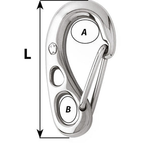 Wichard HR Safety Snap Hook - 100mm Length - 3-15/16" OutdoorUp