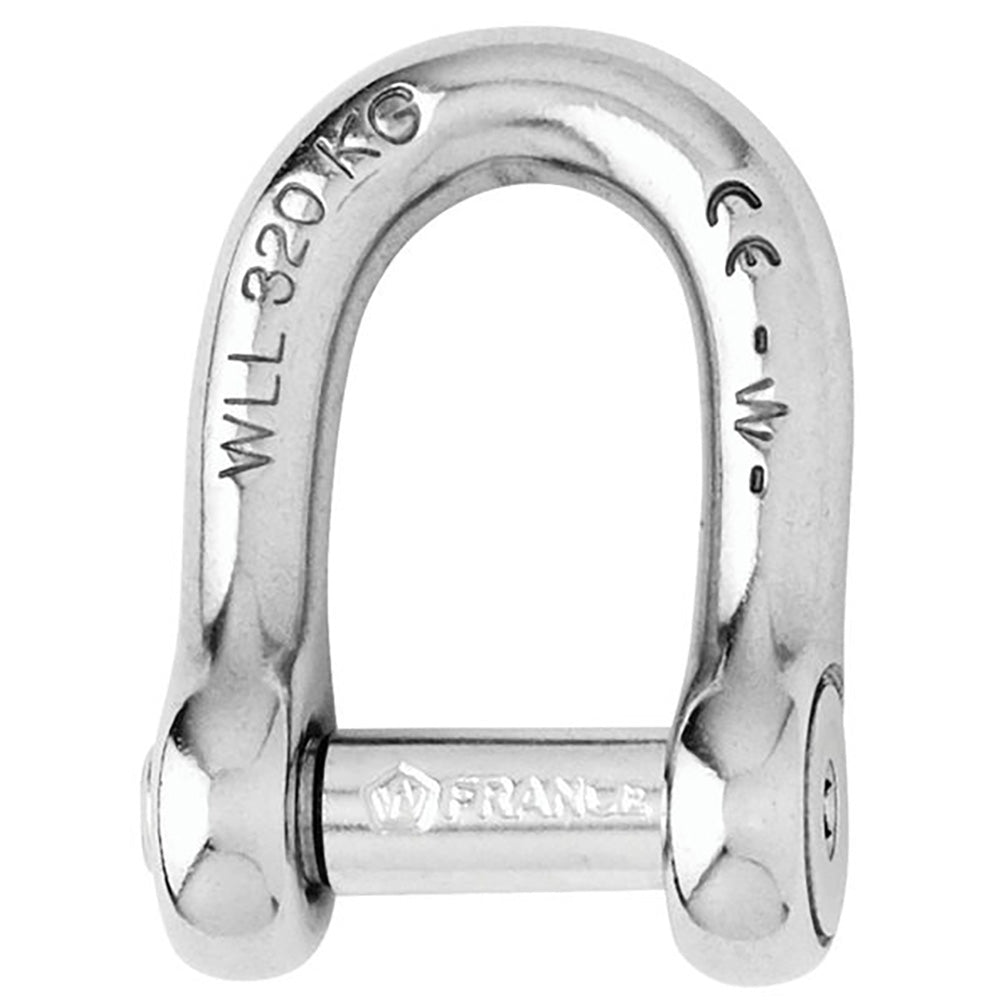 Wichard Self-Locking Allen Head Pin D Shackle - 10mm Diameter - 13/32" OutdoorUp