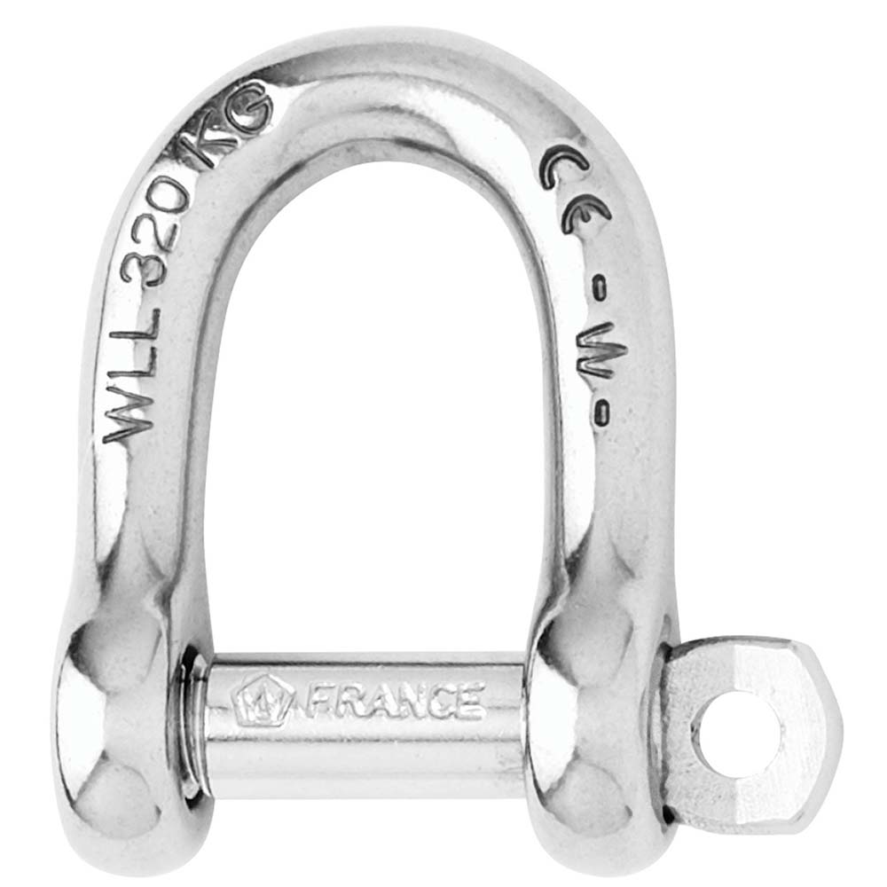 Wichard Self-Locking D Shackle - Diameter 5mm - 3/16" OutdoorUp