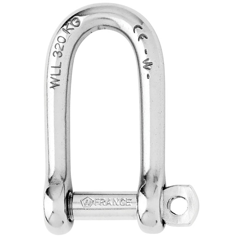 Wichard Self-Locking Long D Shackle - 10mm Diameter - 13/32" OutdoorUp